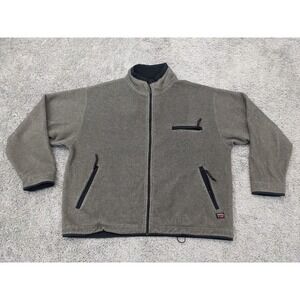 Vintage 1990s‎ OuterSport Fleece Jacket Mens Large Y2K Made in Macau Full Zip
